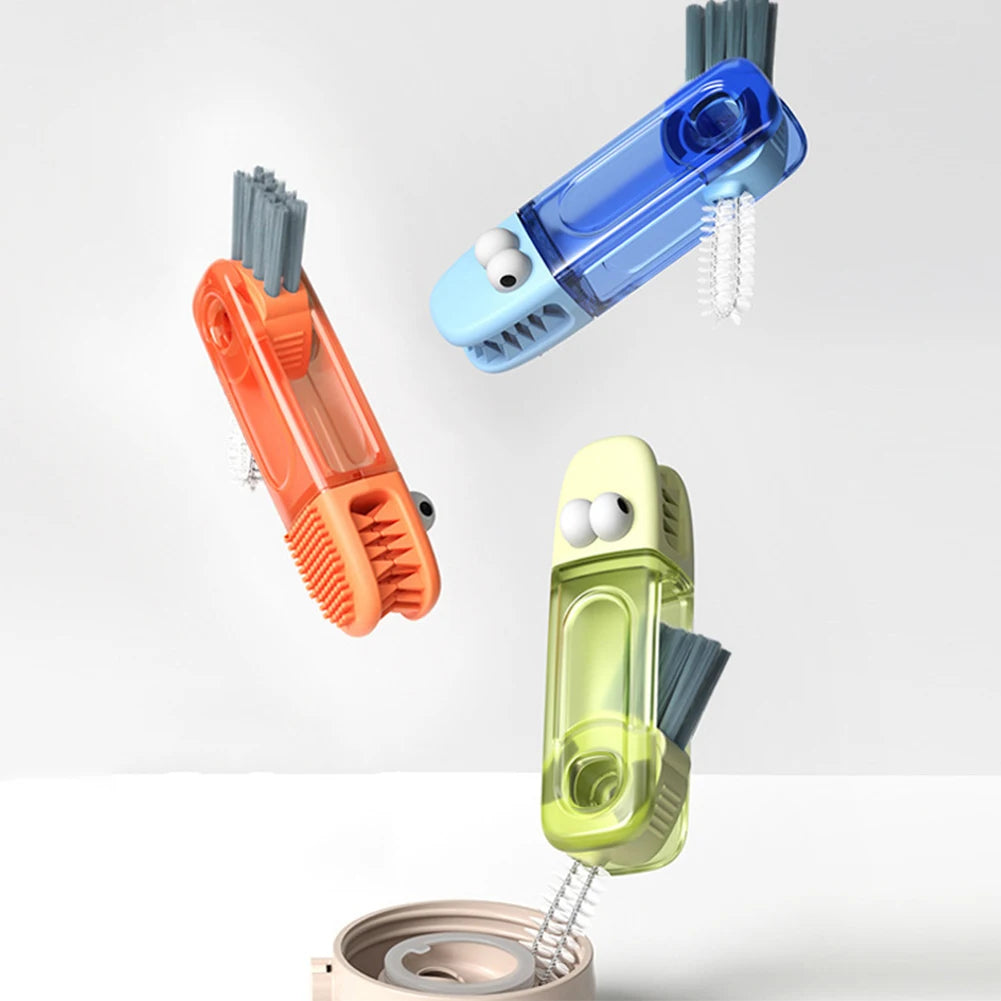 3 in 1 Cup Lid Gap Cleaning Brush